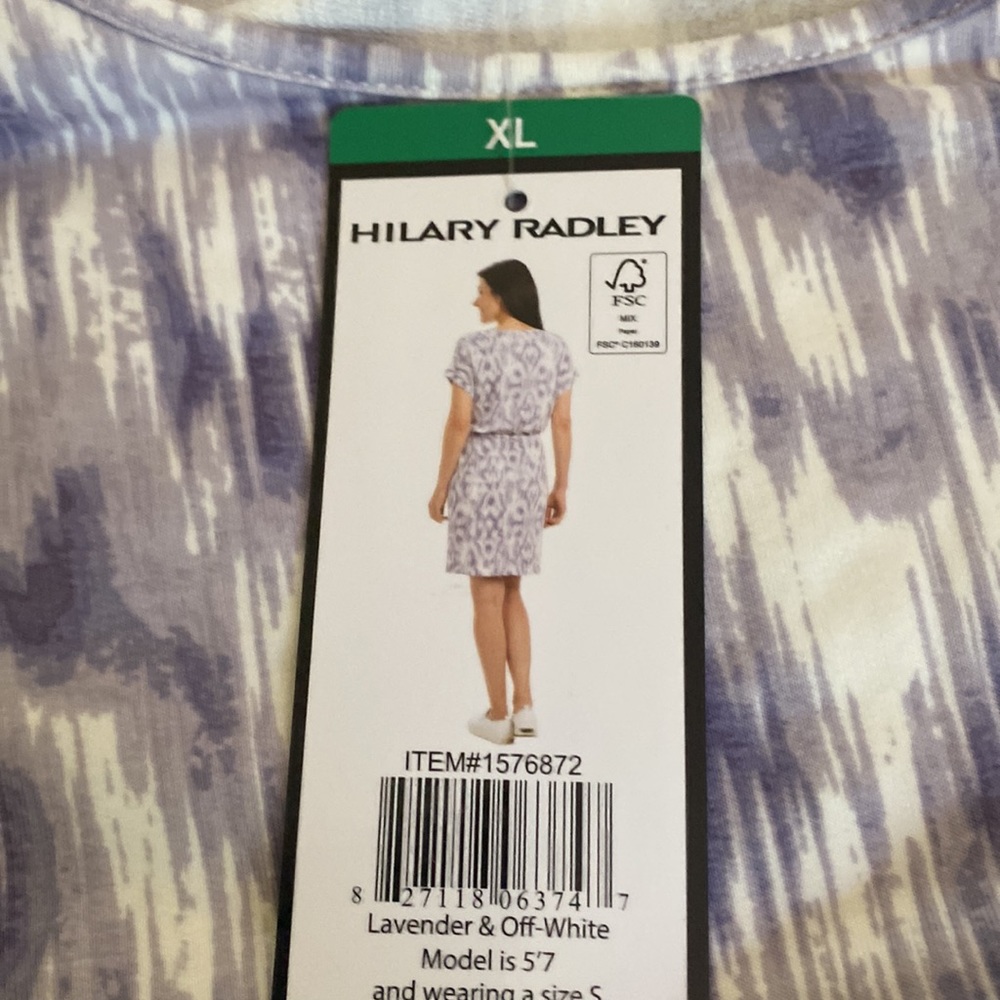 Hilary Radley dress size XL